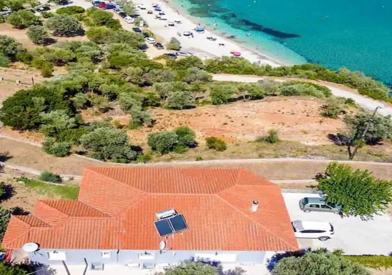 Aegean Beachfront Petriaí Exteriör bild